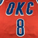 Thunder 8 Announcement Orange  Jersey