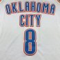 Thunder 8 White  Jersey