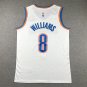 Thunder 8 White  Jersey