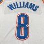 Thunder 8 White  Jersey