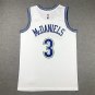 Timberwolves 3 Classic White  Jersey