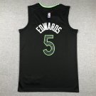 Timberwolves 5 Announced Edition Black  Jersey