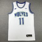Timberwolves 11 Classic White  Jersey