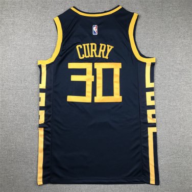 Warrior 30 Chinese version Deep Blue  Jersey