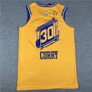 Warriors 30 City Edition Yellow  Jersey
