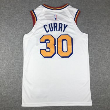 Warriors 30 Classic San Francisco White  Jersey