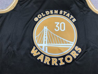 Warriors 30 Selected Edition Black  Jersey