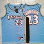 Wizards 23 Retro Blue  Jersey