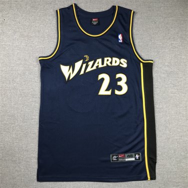 Wizards 23 Retro Deep Blue  Jersey