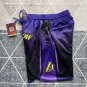 25 City Edition Lakers Purple Pocket Ball Pants with Pockets