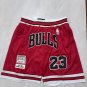 Bulls Retro Red B Beginning Pocket Ball Pants