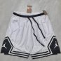 Jordan A-4 White Striped Black Ball Pants