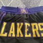 Lakers Black 24 City Edition Pocket Soccer Shorts