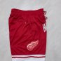 NHL Ice Hockey Red Wings Red Pocket Pants