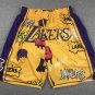 Pocket pants Lakers graffiti yellow