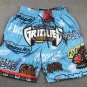 Pocket pants, Grizzly graffiti, blue