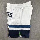 Pocket Timberwolves Regular White Pants