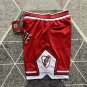 Red pocket pants