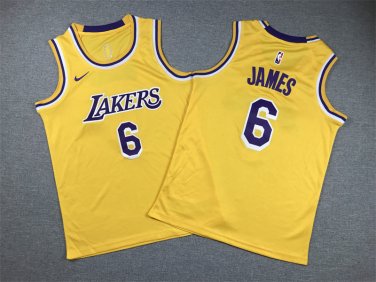 Lakers 6 yellow round neck. jpg