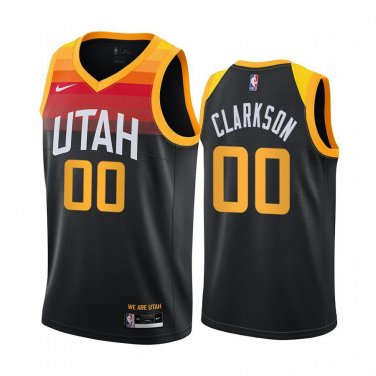 #00 Jordan Clarkson Utah Jazz City Edition Black