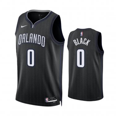 #0 Anthony Black Orlando Magic 2022-23 City Edition Black