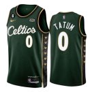 #0 Jayson Tatum Boston 2022-23 City Edition Dark Green