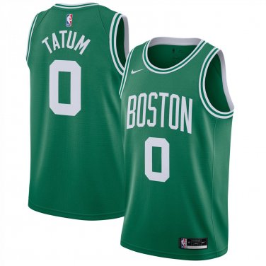 #0 Jayson Tatum Boston Icon Edition Green