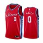 #0 Tyrese Maxey Philadelphia 76ers Statement Edition Red