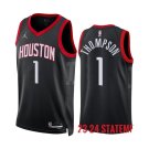 #1 Amen Thompson Houston Rockets 2022-23 Statement Edition Black
