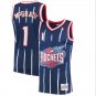#1 Tracy McGrady Houston Rockets Throwback Edition Navy