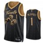 #1 Tracy McGrady Toronto Raptors City Edition Black