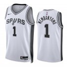#1 Victor Wembanyama San Antonio Spurs Association Edition White