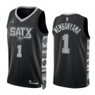 #1 Victor Wembanyama San Antonio Spurs Statement Edition Black