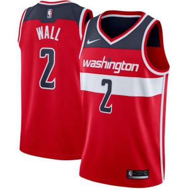 #2 John Wall Washington Wizards Icon Edition Red