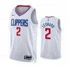 #2 kawhi Leonard Los Angeles Clippers 2022 23 Association Edition White
