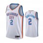 #2 Shai Gilgeous-Alexander Oklahoma City Thunder Association Edition White