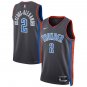 #2 Shai Gilgeous-Alexander Oklahoma City Thunder City Edition Navy