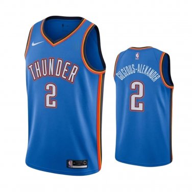 #2 Shai Gilgeous-Alexander Oklahoma City Thunder Icon Edition Blue