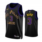 #3 Anthony Davis Los Angeles Lakers 2023-24 City Edition Black