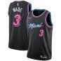 #3 Dwyane Wade Miami City Edition Black