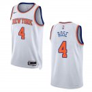 #4 Derrick Rose New York Knicks 2022-23 Association Edition White