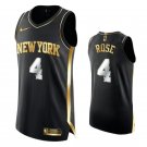#4 Derrick Rose New York Knicks Black Golden Edition