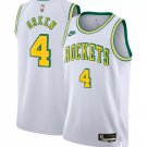 #4 Jalen Green Houston Rockets 2022-23 Classic Edition White  San Diego Throwbacks