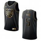 #5 De'Aaron Fox Sacramento Kings Black Golden Edition