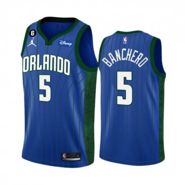 #5 Paolo Banchero Orlando Magic 2022-23 Statement Edition Blue