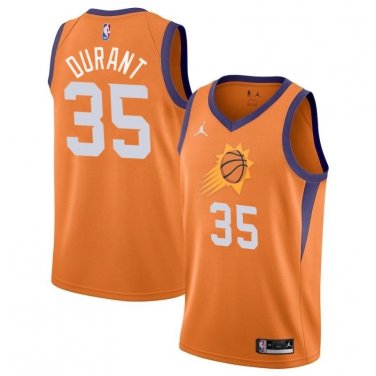 #7 Kevin Durant Phoenix Suns Statement Edition Orange