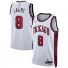 #8 Zach LaVine Chicago Bulls 2023 City Edition White