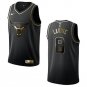 #8 Zach LaVine Chicago Bulls Black Golden Edition