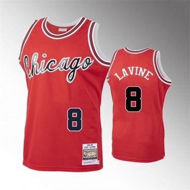 #8 Zach LaVine Chicago Bulls Red