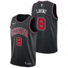 #8 Zach LaVine Chicago Bulls Statement Edition Black
